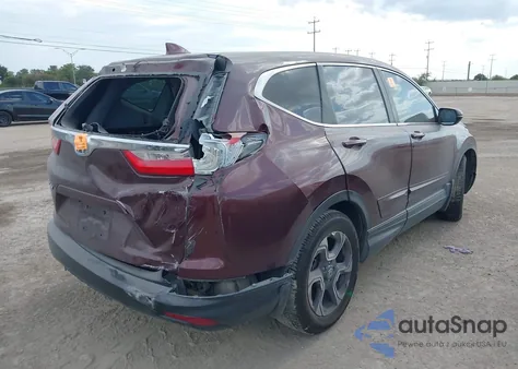 2018 Honda Cr-V Ex из США, поврежденный, VIN 7FARW1H5XJE024812